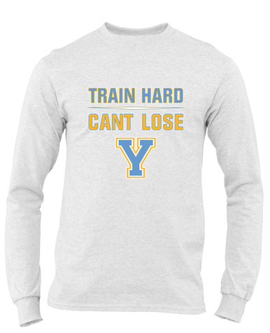 Yorktown Patriots Train Hard, Can't Lose Men's Premium LS T-Shirt