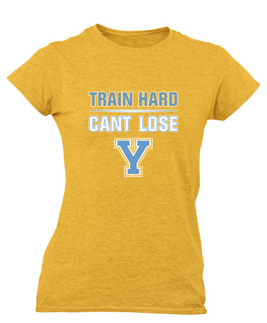Yorktown Patriots Train Hard, Can't Lose Women's SS T-Shirt