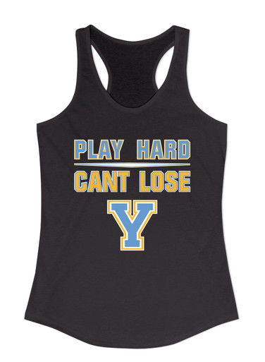Yorktown Patriots Play Hard, Can't Lose Women's Tank Top
