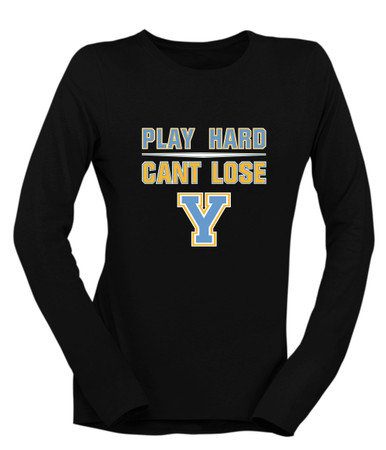 Yorktown Patriots Play Hard, Can't Lose Women's Premium LS T-Shirt