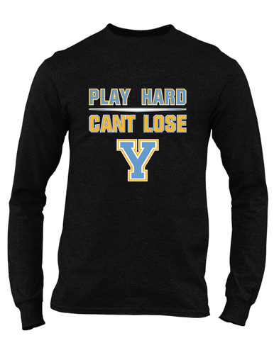 Yorktown Patriots Play Hard, Can't Lose Men's Premium LS T-Shirt