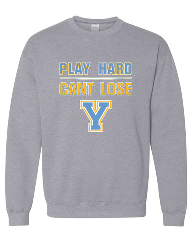 Yorktown Patriots Play Hard, Can't Lose Men's Sweatshirt