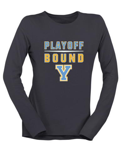 Yorktown Patriots Playoff Bound Women's LS T-Shirt