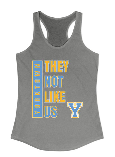 Yorktown Patriots They Not Like Us #1 Women's Tank Top
