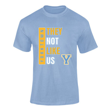 Yorktown Patriots They Not Like Us #1 Men's SS T-Shirt