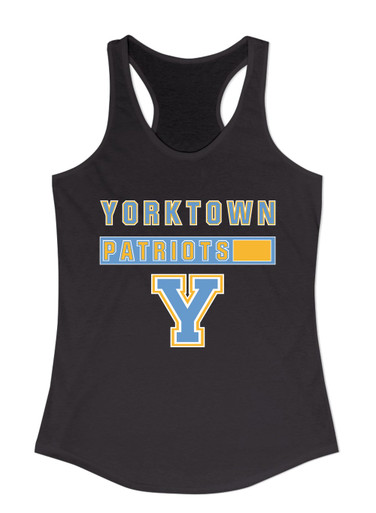 Yorktown Patriots Mascot #7 Women's Tank Top
