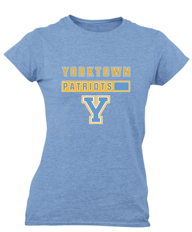 Yorktown Patriots Mascot #7 Women's SS T-Shirt