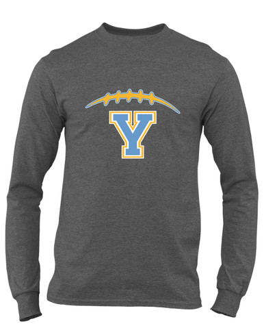 Yorktown Patriots Football #2 Men's Premium LS T-Shirt
