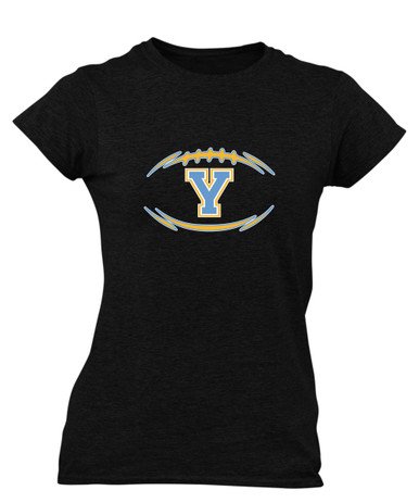 Yorktown Patriots Football #3 Women's SS T-Shirt