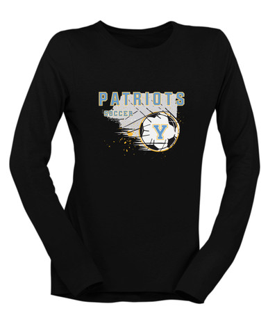 Yorktown Patriots Soccer #2 Women's Premium LS T-Shirt