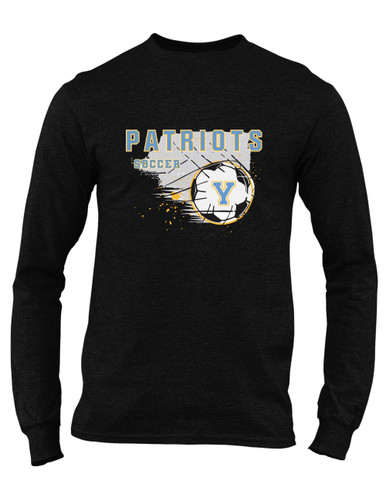 Yorktown Patriots Soccer #2 Men's Premium LS T-Shirt