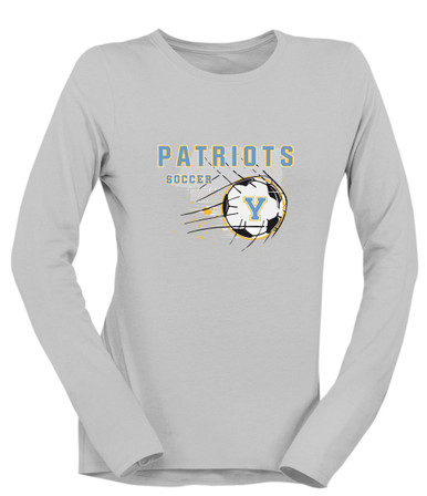 Yorktown Patriots Soccer #2 Women's LS T-Shirt