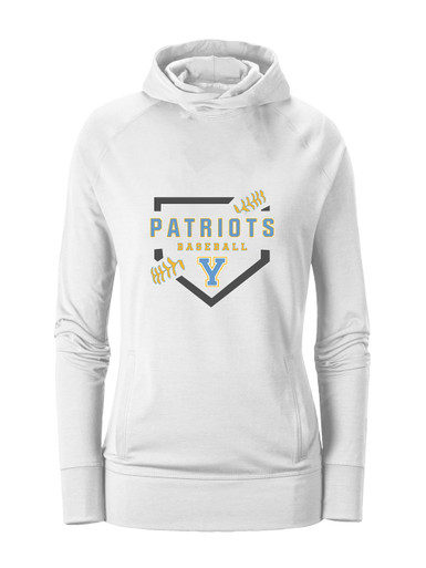 Yorktown Patriots Baseball #2 Women's Hoodie