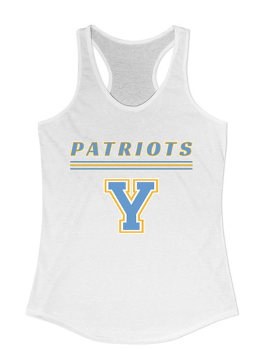 Yorktown Patriots Mascot #8 Women's Tank Top