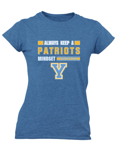 Yorktown Patriots Mindset Women's Premium SS T-Shirt