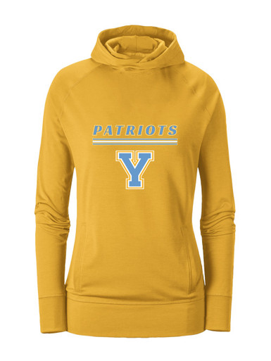 Yorktown Patriots Mascot #8 Women's Hoodie