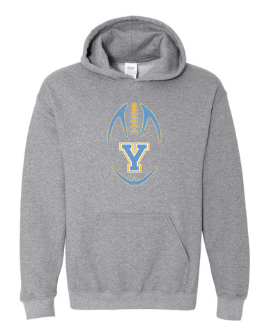 Yorktown Patriots Football #4 Men's Hoodie