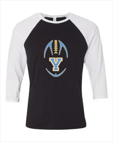 Yorktown Patriots Football #4 Men's Baseball T-Shirt