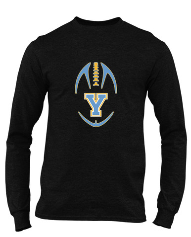 Yorktown Patriots Football #4 Men's Premium LS T-Shirt