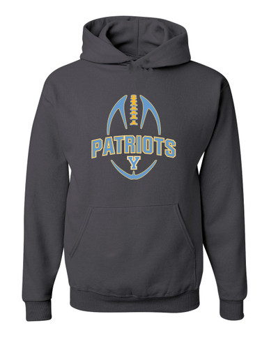 Yorktown Patriots Football #5 Men's Premium Hoodie