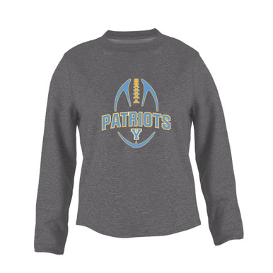 Yorktown Patriots Football #5 Women's Sweatshirt
