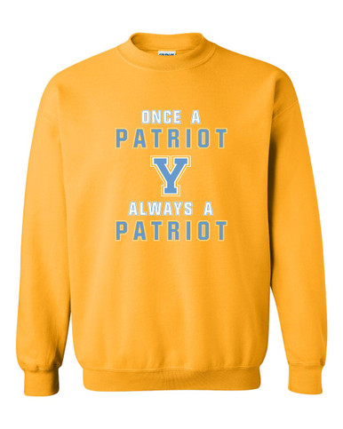 Yorktown Patriots Once A Men's Sweatshirt