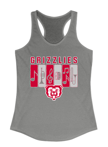 McMinnville Grizzlies Band # 2 Women's Tank Top