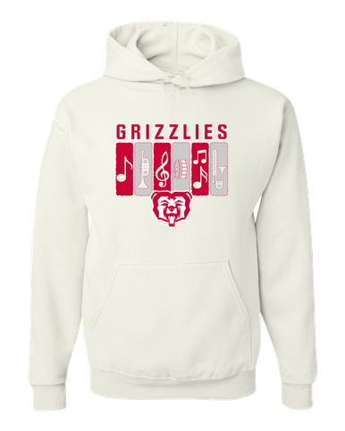 McMinnville Grizzlies Band # 2 Men's Premium Hoodie