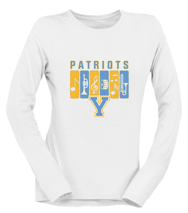 Yorktown Patriots Band # 2 Women's Premium LS T-Shirt