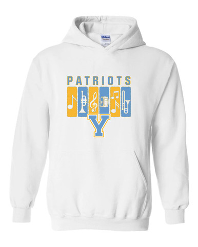 Yorktown Patriots Band # 2 Men's Hoodie