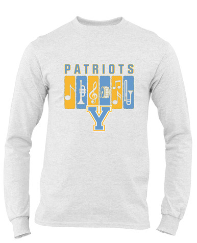 Yorktown Patriots Band # 2 Men's Premium LS T-Shirt