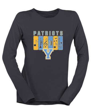 Yorktown Patriots Band # 2 Women's LS T-Shirt