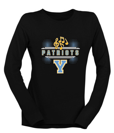 Yorktown Patriots Band # 3 Women's Premium LS T-Shirt