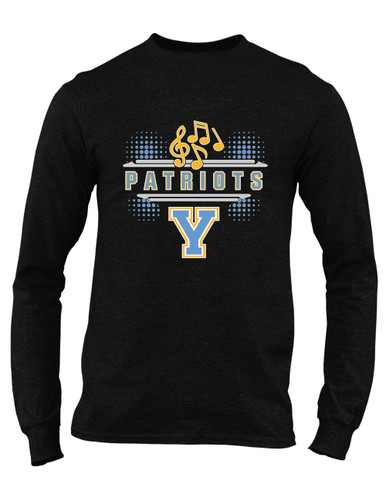 Yorktown Patriots Band # 3 Men's Premium LS T-Shirt