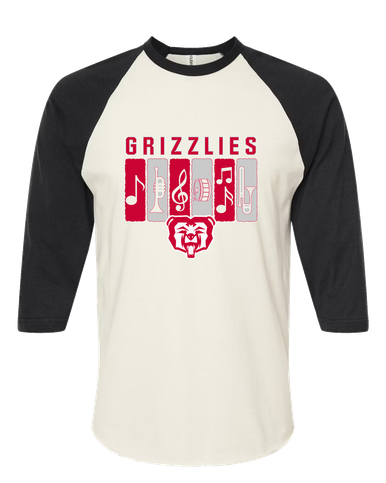 McMinnville Grizzlies Band # 2 Men's Baseball T-Shirt