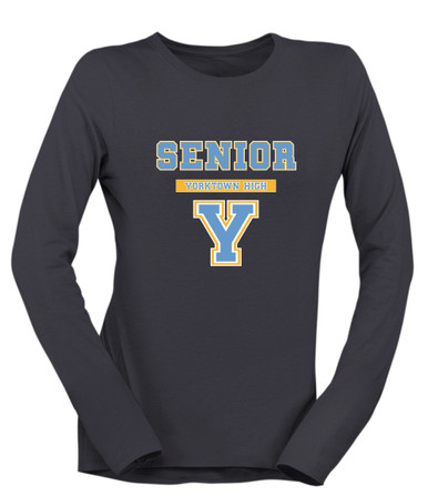 Yorktown Patriots Senior #2 Women's Premium LS T-Shirt