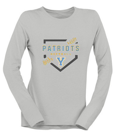 Yorktown Patriots Softball #2 Women's Premium LS T-Shirt