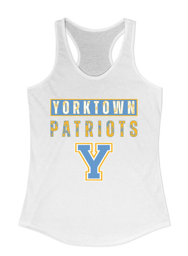 Yorktown Patriots Mascot #9 Women's Tank Top