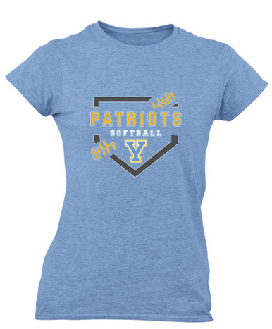 Yorktown Patriots Softball #2 Women's SS T-Shirt