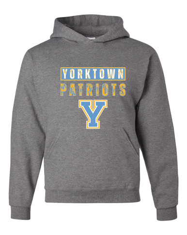 Yorktown Patriots Mascot #9 Men's Premium Hoodie