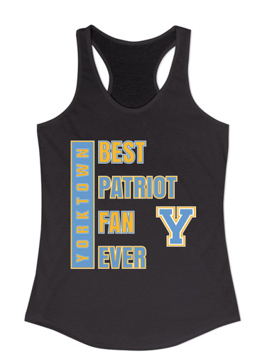 Yorktown Patriots Best Patriot Fan Women's Tank Top