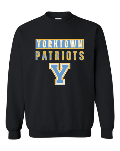 Yorktown Patriots Mascot #9 Men's Sweatshirt