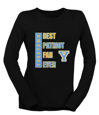 Yorktown Patriots Best Patriot Fan Women's Premium LS T-Shirt