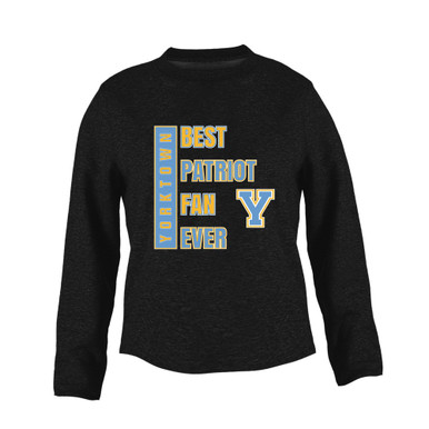 Yorktown Patriots Best Patriot Fan Women's Sweatshirt
