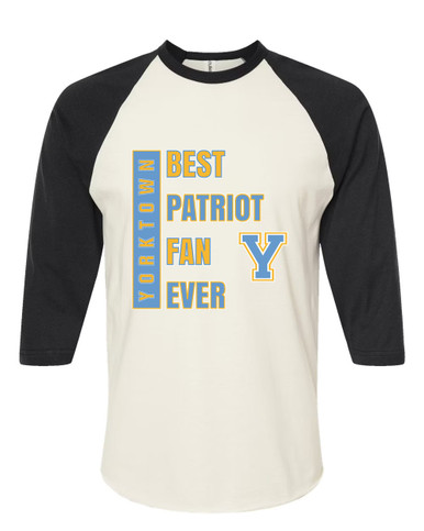 Yorktown Patriots Best Patriot Fan Men's Baseball T-Shirt