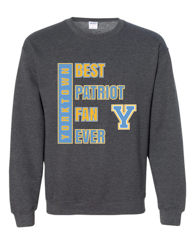 Yorktown Patriots Best Patriot Fan Men's Sweatshirt