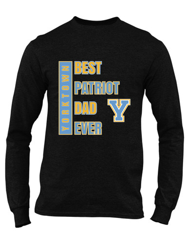 Yorktown Patriots Best Patriot Dad Men's Premium LS T-Shirt