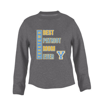Yorktown Patriots Best Patriot Mom Women's Sweatshirt