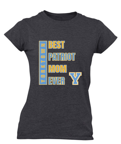 Yorktown Patriots Best Patriot Mom Women's Premium SS T-Shirt
