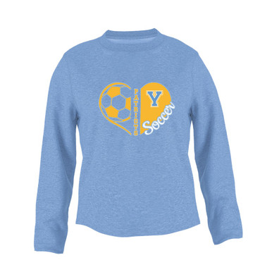 Yorktown Patriots Heart Soccer Women's Sweatshirt